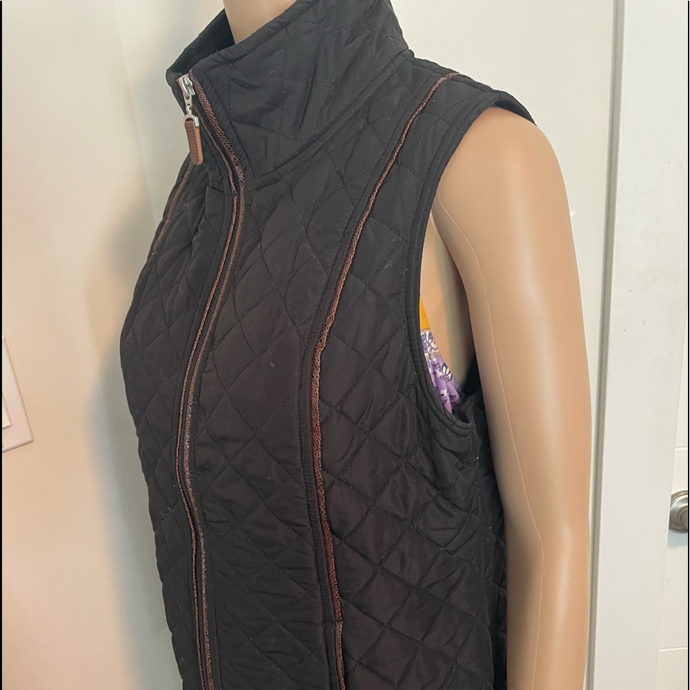 Size Medium quilted vest, Your Sixth Sense finest quality by C&A. 20 inches PTP.